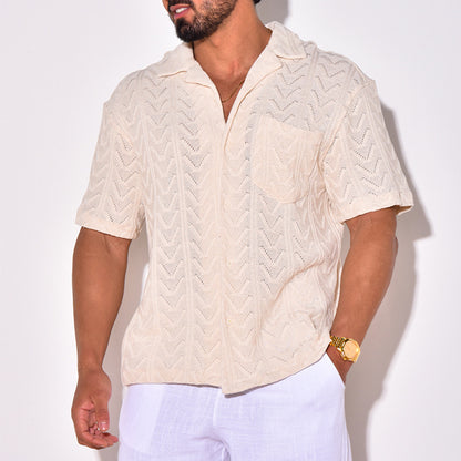 European American Summer Loose Knit Boys' T-shirt