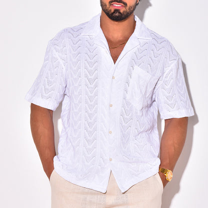 European American Summer Loose Knit Boys' T-shirt
